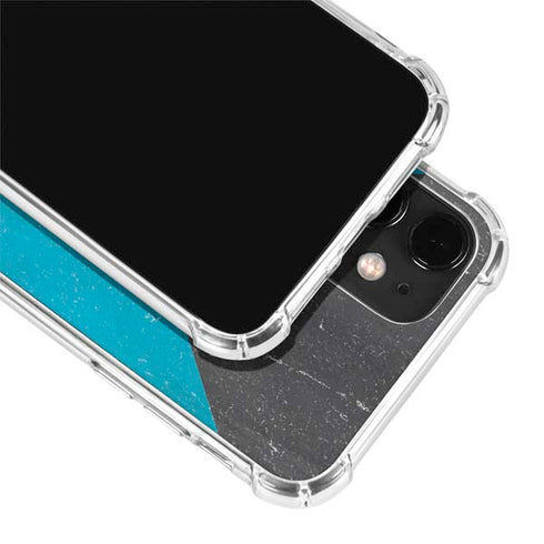 Bahamas Flag Distressed iPhone 12 Mini Clear Case